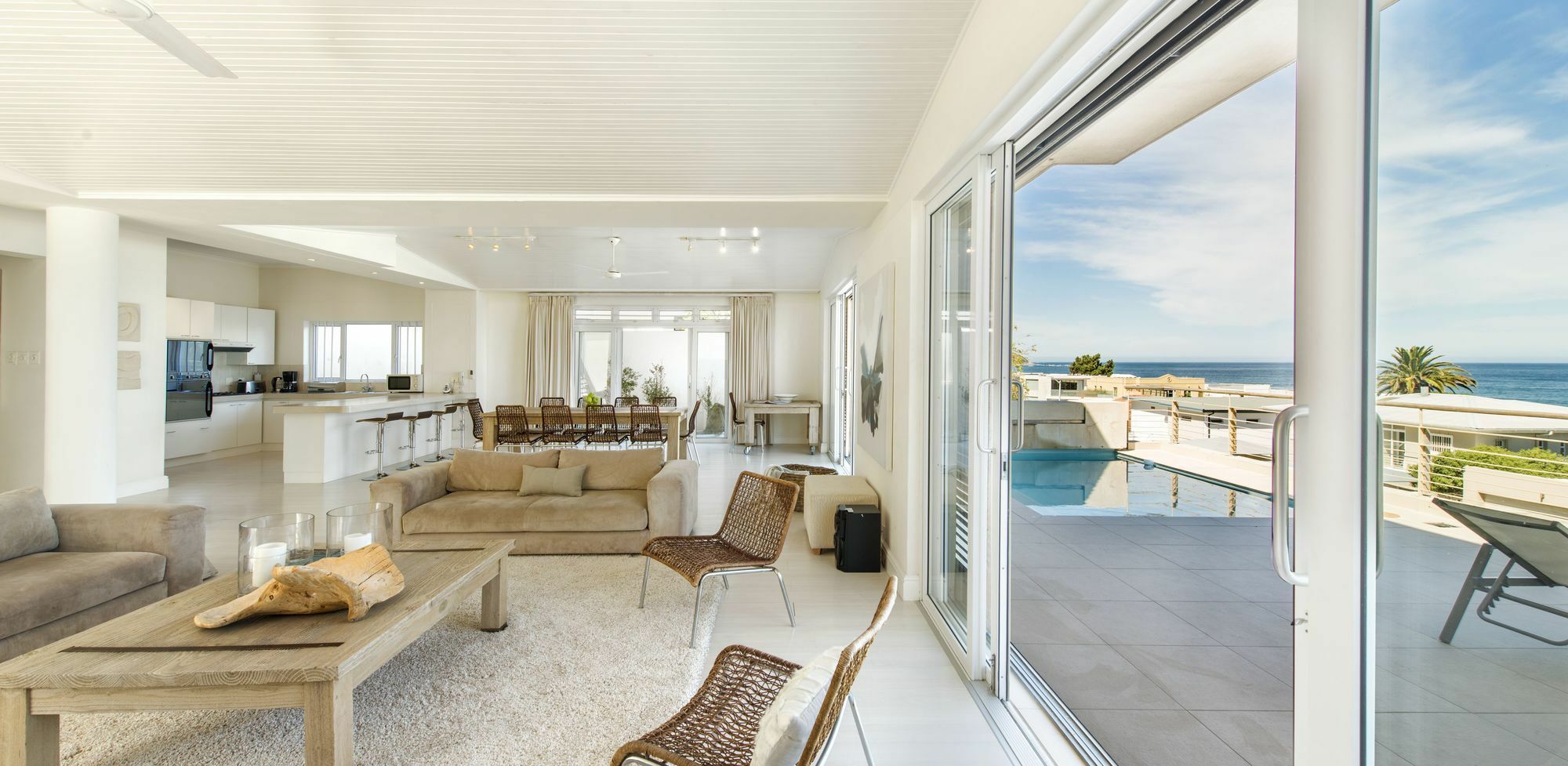 Blue Views Penthouse Beachfront Apartment With Pool Cape Town Eksteriør bilde