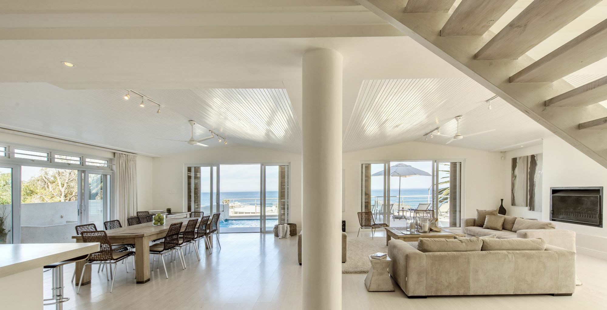 Blue Views Penthouse Beachfront Apartment With Pool Cape Town Eksteriør bilde