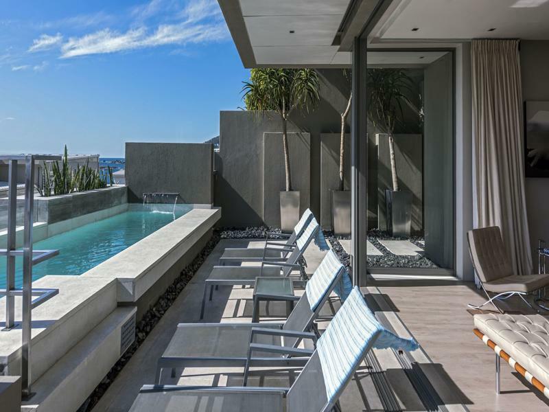Blue Views Penthouse Beachfront Apartment With Pool Cape Town Eksteriør bilde